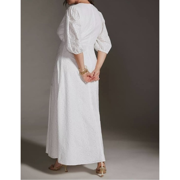 Hutch Eyelet Cut-Out Maxi Dress size 10 - Picture 3 of 12